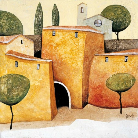 Antique Walls I - 50X50cm