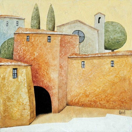 Antique Walls II - 50X50cm