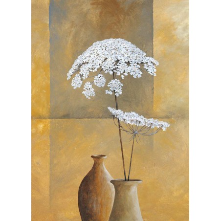 White Umbrellas I - 70X50cm